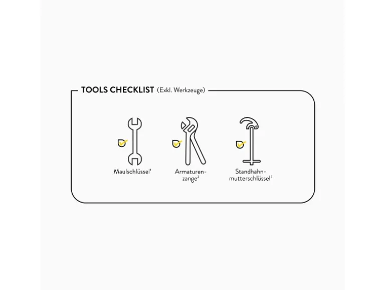 baliv Küchenarmatur KI-1120 Edelstahl-Optik