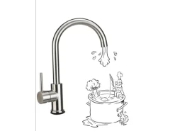 baliv Küchenarmatur KI-1832 Edelstahl