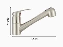 baliv Küchenarmatur KI-5094 Edelstahloptik