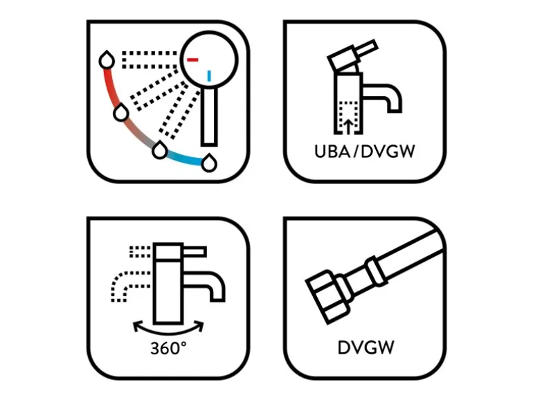 baliv Küchenarmatur KI-1833 Gold