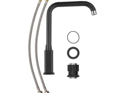 baliv Küchenarmatur KI-1780 Schwarz-Matt