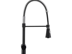 baliv Küchenarmatur KI-1970 Schwarz Chrom