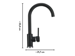 baliv Küchenarmatur KI-1831 Schwarz