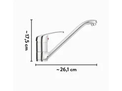 baliv Niederdruck-Küchenamatur KI-5090 N Chrom