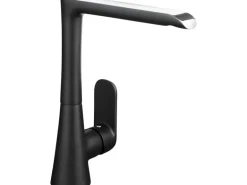 baliv Niederdruck-Küchenarmatur KI-5071 N Schwarz-Chrom