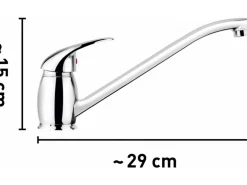 baliv Niederdruck-Küchenarmatur KI-5010 N Chrom