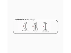 baliv Niederdruck-Küchenarmatur KI-5093 N Edelstahl-Optik