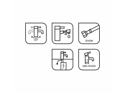 baliv Niederdruck-Küchenarmatur KI-1050 N Chrom