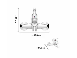 baliv Wannenarmatur WA-5170 Chrom
