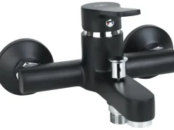 baliv Wannenarmatur WA-5760 Schwarz Matt