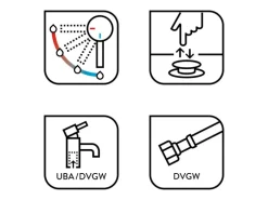 baliv Waschtischarmatur WT-5890 Chrom