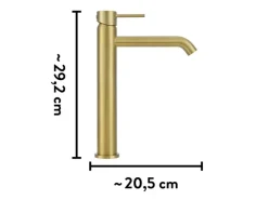 baliv Waschtischarmatur WT-631 Gold