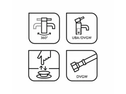 baliv Waschtischarmatur WT-150 Chrom