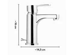 baliv Waschtischarmatur WT-340 Chrom