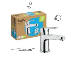 baliv Waschtischarmatur WT-5890 Einhebel Verchromt