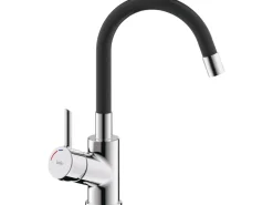 baliv Waschtischarmatur WT-520 Schwarz-Chrom