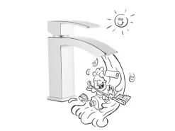 baliv Waschtischarmatur WT-360 Chrom