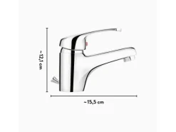 baliv Waschtischarmatur WT-5090 Chrom