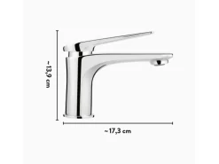 baliv Waschtischarmatur WT-5080 Chrom