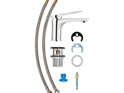 baliv Waschtischarmatur WT-5080 Chrom