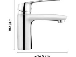 baliv Waschtischarmatur WT-300 Chrom