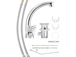 baliv Waschtischarmatur WT-5040 Verchromt