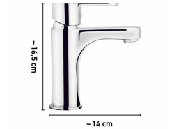 baliv Waschtischarmatur WT-260 N Chrom