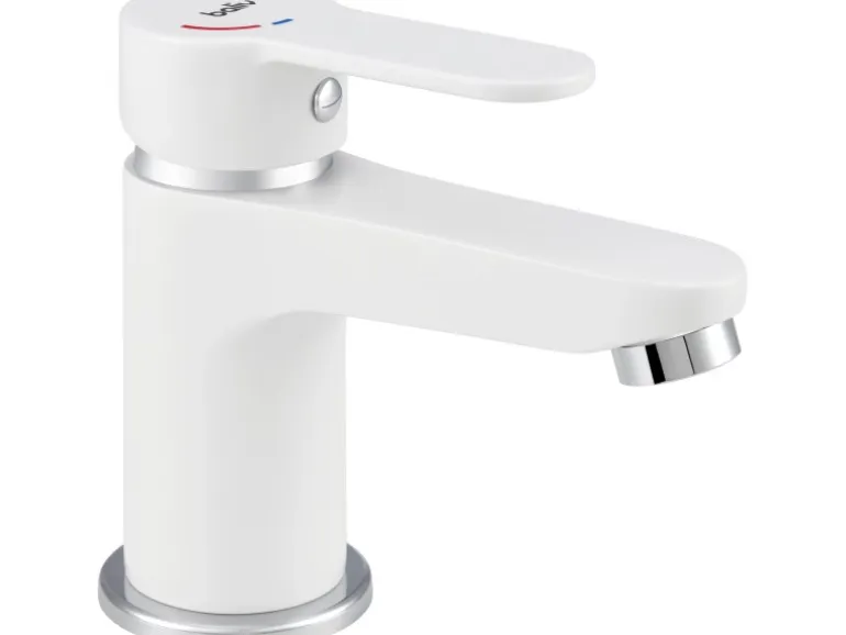 baliv Waschtischarmatur WT-5892 Einhebel Weiß Matt