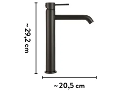baliv Waschtischarmatur WT-621 Mattschwarz