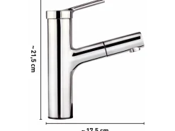 baliv Waschtischarmatur WT-280 Chrom