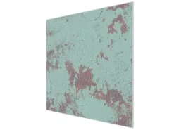 Banjado Herdabdeckplatte Glas 1 Teilig 60x52CM Schneidebrett Herdabdeckung Mit Motiv Blaue Struktur