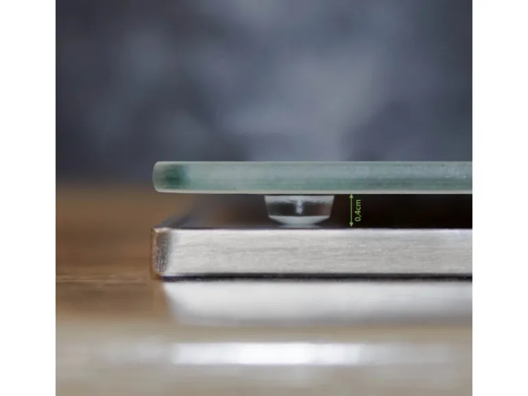 Banjado Herdabdeckplatte Glas 1 Teilig 60x52CM Schneidebrett Herdabdeckung Mit Motiv Jahresringe