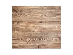 Banjado Herdabdeckplatte Glas 1 Teilig 60x52CM Schneidebrett Herdabdeckung Mit Motiv Maserung