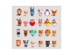 Banjado Herdabdeckplatte Glas 1 Teilig 60x52CM Schneidebrett Herdabdeckung Mit Motiv Freunde