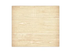 Banjado Herdabdeckplatte Glas 1 Teilig 60x52CM Schneidebrett Herdabdeckung Mit Motiv Bretter