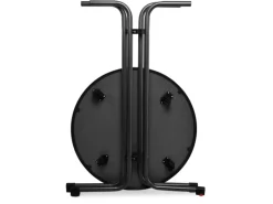 Beautissu Bellini Stehtisch Ø70x110cm Grau