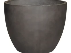 Übertopf Leichtzement Matt Dunkelgrau 45 cm x 45 cm x 36 cm