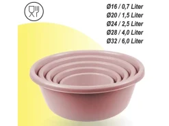 Bestgoodies Schüssel 15er Set Rosa