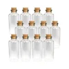 Bestlivings Fläschchen Glas mit Korken 10ml 12er Pack