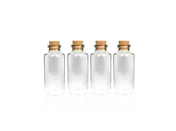 Bestlivings Fläschchen Glas mit Korken Set 10ml 8er Pack