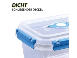 Bestlivings Frischhaltebox 1,5L Lunchbox Im Set Blau 1er Pack