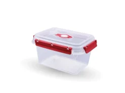 Bestlivings Frischhaltebox Mit Deckel Fresh System 1,5 Liter Lunchbox Rot