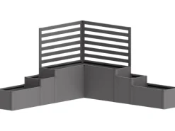 Biohort Pflanzkasten DaVinci Version 1 Quarzgrau-Metallic