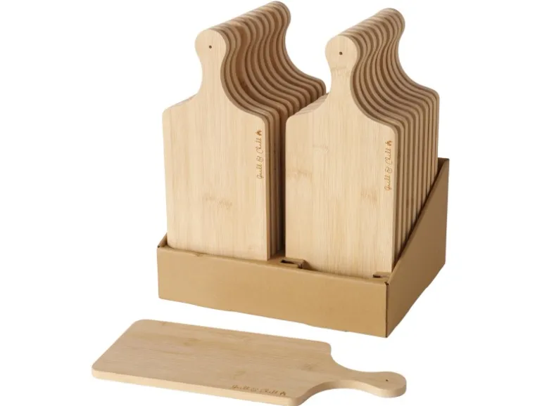 Boltze Schneidebrett BBQ 1 cm x 14 cm x 35 cm Natur