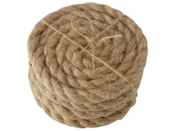 Boltze Untersetzer Docks 4 Stück Ø 10 cm Natur