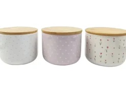 Boltze Vorratsdose Blümi 3-fach Sortiert Mehrfarbig