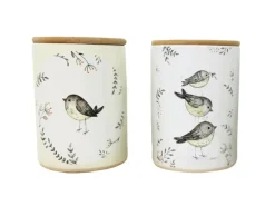 Boltze Vorratsdose Knuffi Groß 2-fach sortiert Ø 12 cm x 16 cm