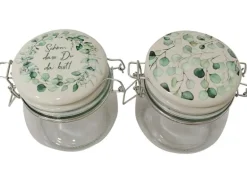 Boltze Vorratsglas 2-fach Sortiert Grün