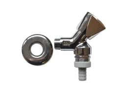 Boni-Shop SchräGsitzventil 1/2 Zoll  GeräTeventil Mit RüCkflussverhinderer