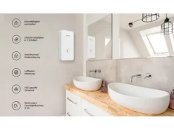 Bosch Durchlauferhitzer Tronic Comfort Plus 15/18/21 kW EEK: A